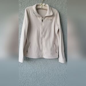 The North Face Off-white Fleece Jacket